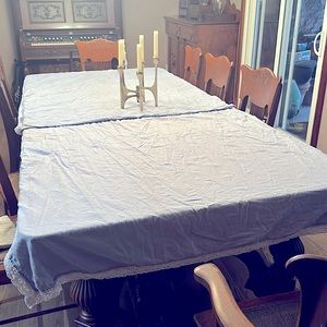 2pc 8 Ft Table Cloths